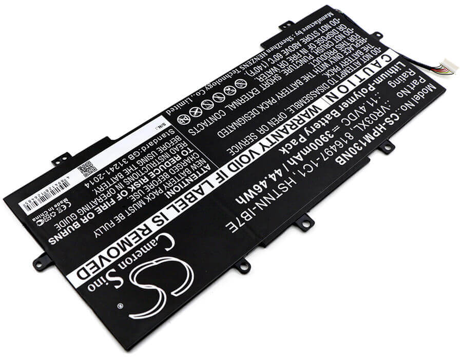 Battery For Hp, Envy 13-d046tu, Envy 13-d051tu, Pavilion 13-d 11.4v, 3900mah - 44.46wh Notebook, Laptop Cameron Sino Technology Limited   