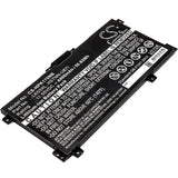 Battery For Hp, Envy 17m, Envy 17m-ae0xx 11.55v, 4400mah - 50.82wh Notebook, Laptop Cameron Sino Technology Limited   