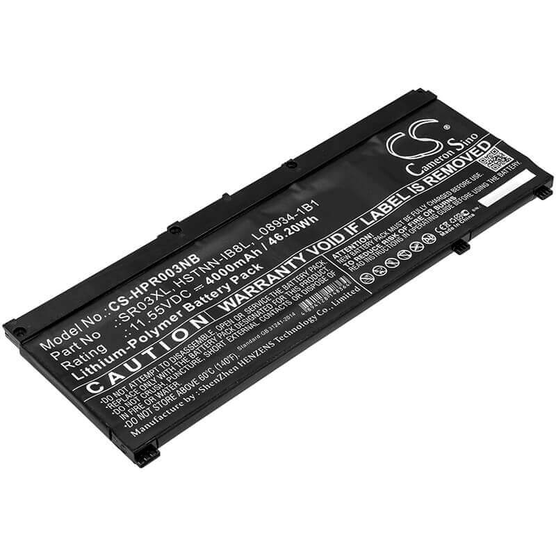 Battery For Hp, Envy X360 15-cn0000, Envy X360 15-cn0000tx, Envy X360 15-cn0002tx 11.55v, 4000mah - 46.20wh Notebook, Laptop Cameron Sino Technology Limited   