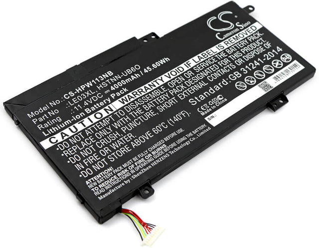 Battery For Hp, Envy X360 M6-w, K8n82la, M1m00ea, M1m04ea 11.4v, 4000mah - 45.60wh Notebook, Laptop Cameron Sino Technology Limited   