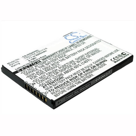 Battery For Hp Ipaq 200, Ipaq 210, Ipaq 211 3.7v, 2200mah - 8.14wh PDA, Pocket PC Cameron Sino Technology Limited   