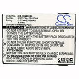 Battery For Hp Ipaq 200, Ipaq 210, Ipaq 211 3.7v, 2200mah - 8.14wh PDA, Pocket PC Cameron Sino Technology Limited   