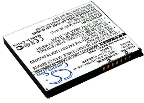 Battery For Hp Ipaq 300, Ipaq 310, Ipaq 312 3.7v, 1700mah - 6.29wh PDA, Pocket PC Cameron Sino Technology Limited   