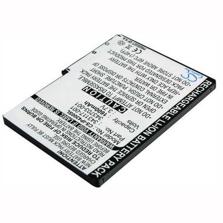 Battery For Hp Ipaq 4300, Ipaq 4315, Ipaq 4350 3.7v, 1560mah - 5.77wh PDA, Pocket PC Cameron Sino Technology Limited (Suspended)   