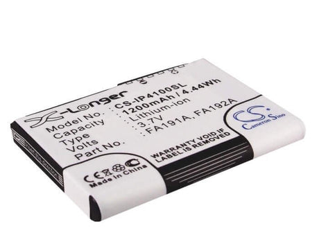 Battery For Hp Ipaq H4100, Ipaq H4150, Ipaq H4155 3.7v, 1200mah - 4.44wh PDA, Pocket PC Cameron Sino Technology Limited   