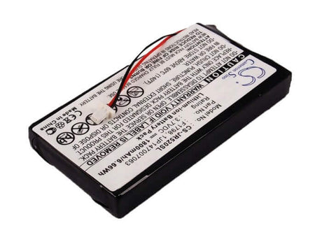 Battery For Hp Jornada 520, Jornada 525, Jornada 535 3.7v, 1800mah - 6.66wh PDA, Pocket PC Cameron Sino Technology Limited   