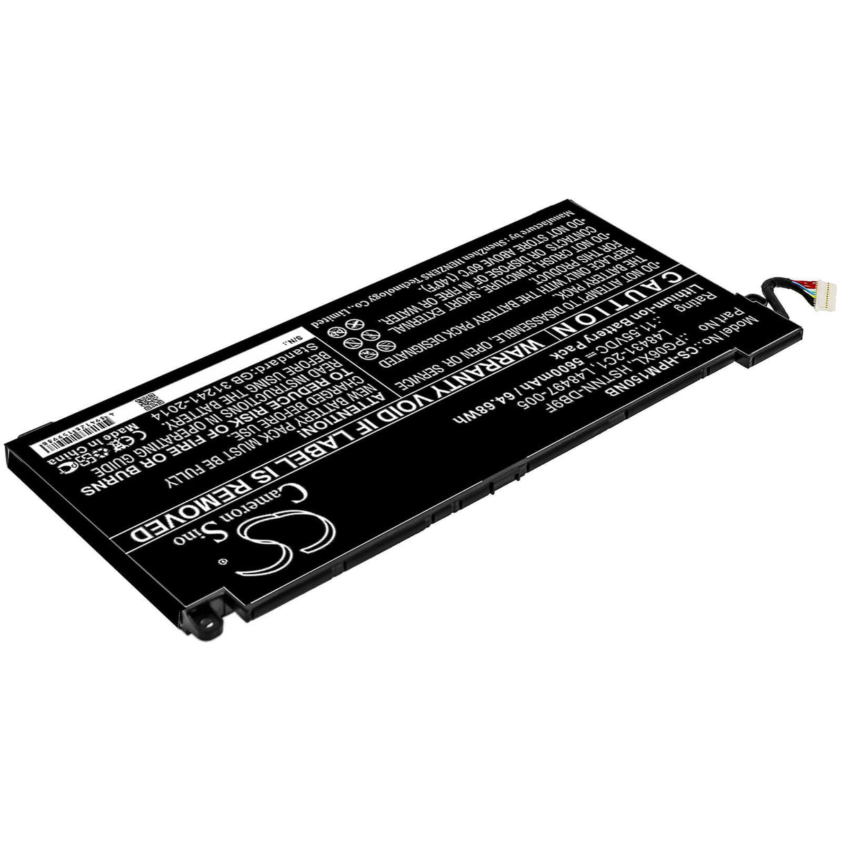 Battery For Hp, Omen 15-dh0000na, Omen 15-dh0000nx, Omen 15-dh0001ns 11.55v, 5600mah - 64.68wh Notebook, Laptop Cameron Sino Technology Limited   