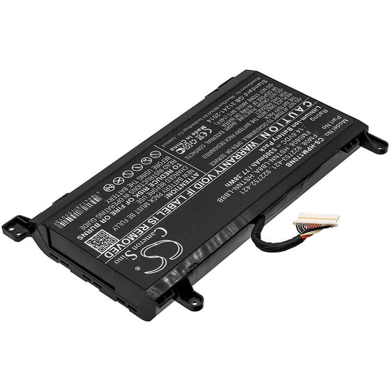 Battery For Hp, Omen 17-an, Omen 17-an003ni, Omen 17-an004no 14.6v, 5300mah - 77.38wh Notebook, Laptop Cameron Sino Technology Limited   