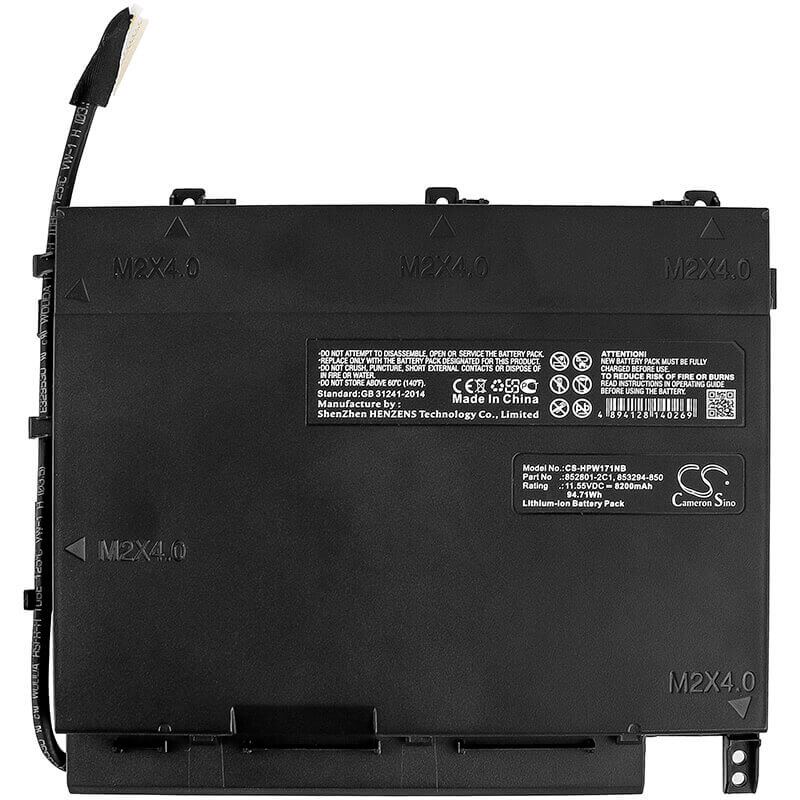 Battery For Hp, Omen 17-w100nc, Omen 17-w100nf, Omen 17-w100ng 11.55v, 8200mah - 0.81wh Notebook, Laptop Cameron Sino Technology Limited   