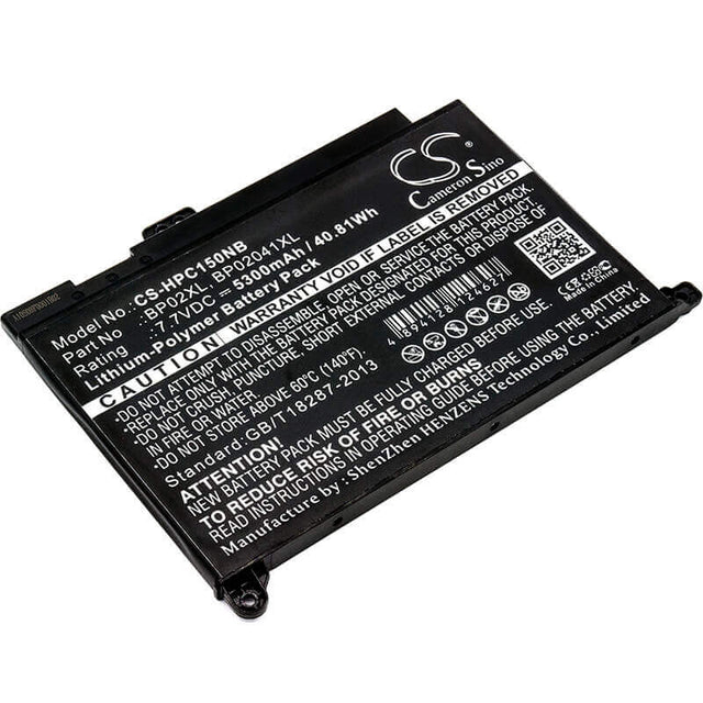 Battery For Hp, Pavilion 15-au010wm, Pavilion 15-au018wm, Pavilion Pc 15 7.7v, 5300mah - 40.81wh Notebook, Laptop Cameron Sino Technology Limited   