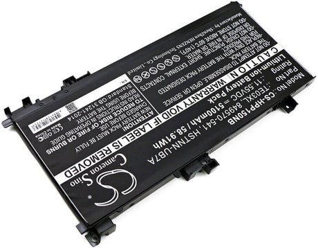 Battery For Hp, Pavilion 15 Uhd, Pavilion 15-bc 11.55v, 5100mah - 58.91wh Notebook, Laptop Cameron Sino Technology Limited   