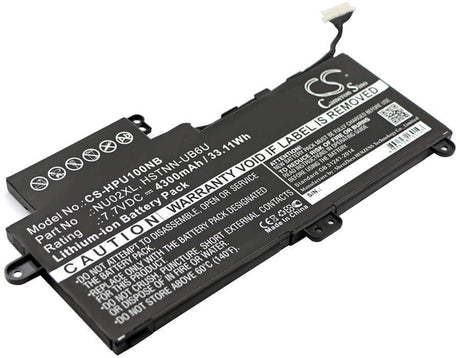 Battery For Hp, Pavilion M1, Pavilion M1-u, Pavilion M1-u001dx 7.7v, 4300mah - 33.11wh Notebook, Laptop Cameron Sino Technology Limited   