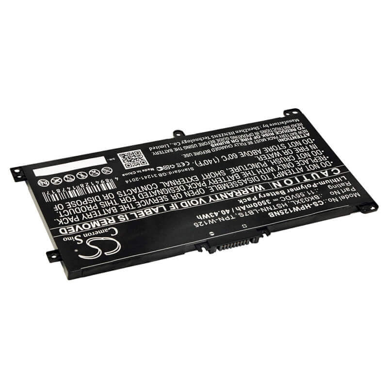 Battery For Hp, Pavilion X360 14-ba000, Pavilion X360 14-ba000nf, Pavilion X360 14-ba000ur 11.55v, 3500mah - 40.43wh Notebook, Laptop Cameron Sino Technology Limited   