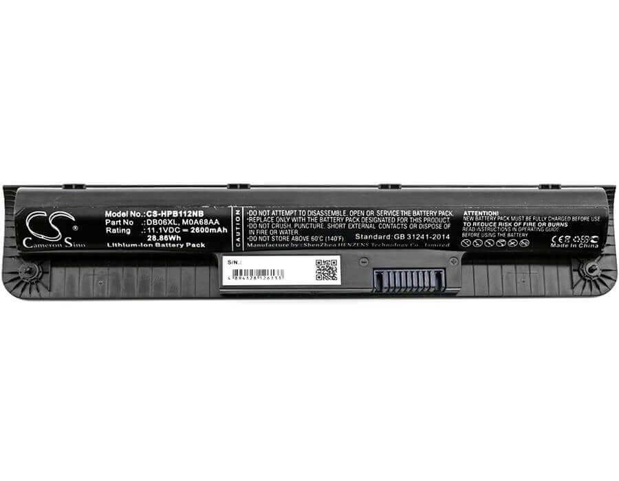 Battery For Hp, Probook 11 Ee, Probook 11 G1, Probook 11 G2 11.1v, 2600mah - 28.86wh Notebook, Laptop Cameron Sino Technology Limited   