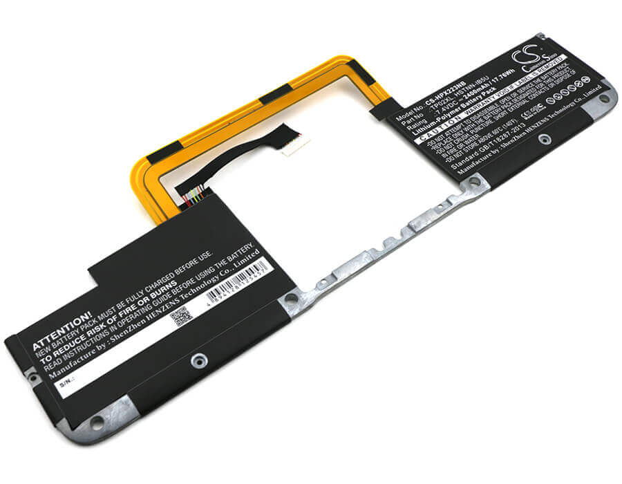 Battery For Hp, Spectre X2 13, Spectre X2 13-h281nr 7.4v, 2400mah - 17.76wh Notebook, Laptop Cameron Sino Technology Limited (Suspended)   