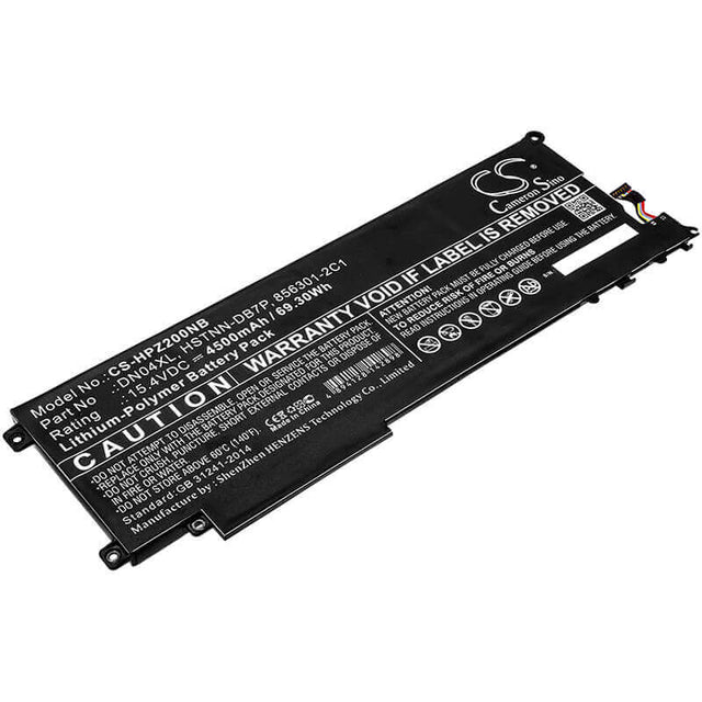 Battery For Hp, Zbook X2, Zbook X2 G4 15.4v, 4500mah - 69.30wh Notebook, Laptop Cameron Sino Technology Limited   