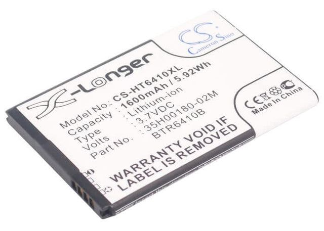 Battery For Htc Adr6410, Adr6410l, Adr6410lvw 3.7v, 1600mah - 5.92wh Batteries for Electronics Cameron Sino Technology Limited   