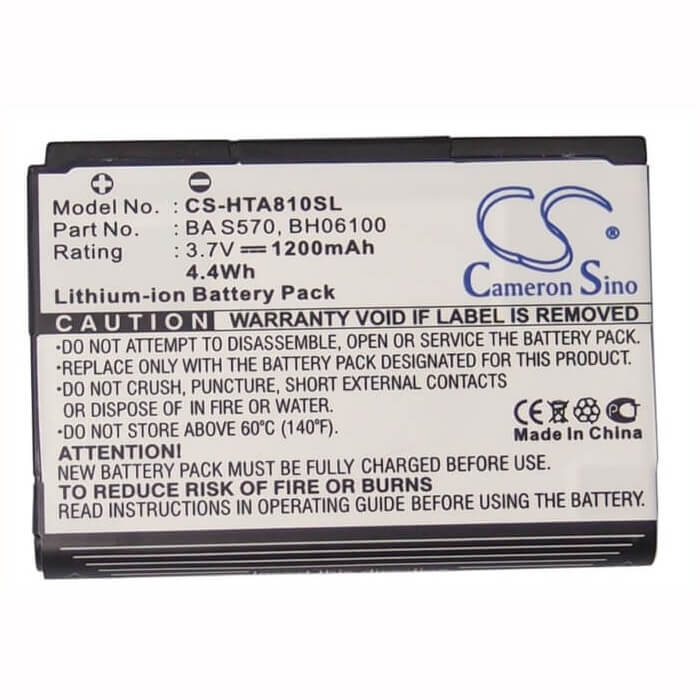 Battery For Htc Chacha, Chacha A810e, Ph06130 3.7v, 1200mah - 4.44wh Batteries for Electronics Cameron Sino Technology Limited   