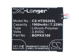 Battery For Htc Desire 626, A32, Desire 626s 3.8v, 1900mah - 7.22wh Batteries for Electronics Cameron Sino Technology Limited   