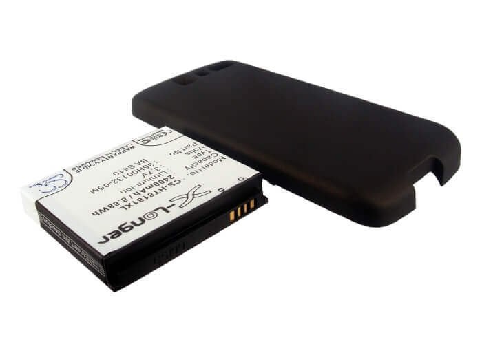 Battery For Htc Desire, Desire Us, Bravo, Black Back Cover 3.7v, 2400mah - 8.88wh Batteries for Electronics Cameron Sino Technology Limited (Suspended)   