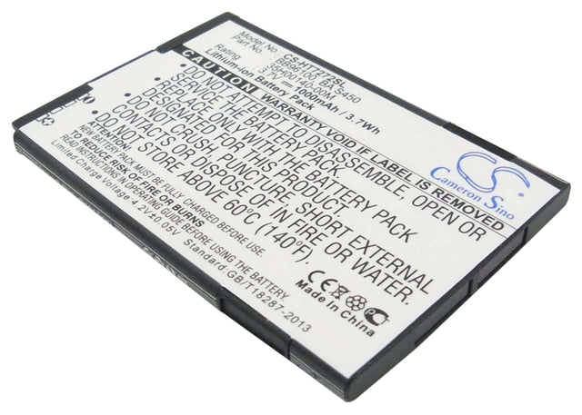 Battery For Htc Desire Z, A7272, Vision 3.7v, 1000mah - 3.70wh Batteries for Electronics Cameron Sino Technology Limited   