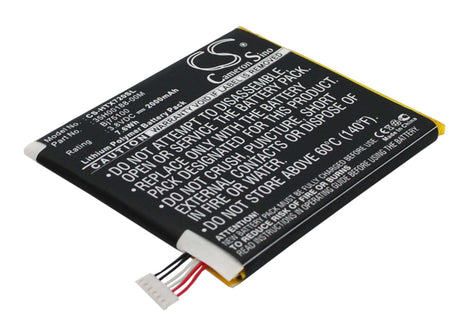 Battery For Htc Evo 4g Lte, Evo One, One Xc 3.8v, 2000mah - 7.60wh Batteries for Electronics Cameron Sino Technology Limited   