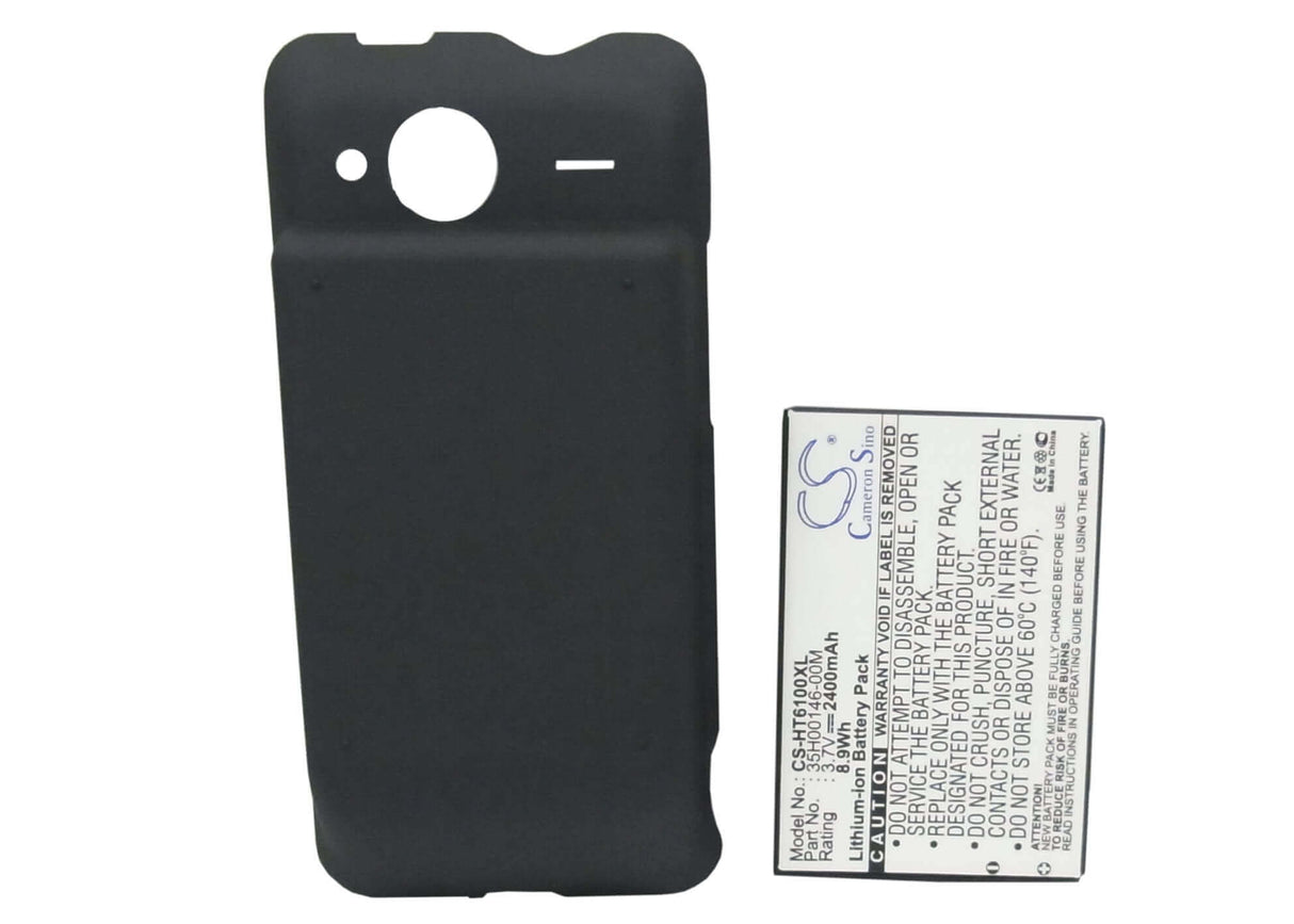 Battery For Htc Evo Shift 4g, Knight, Speedy 3.7v, 2400mah - 8.88wh Batteries for Electronics Cameron Sino Technology Limited   