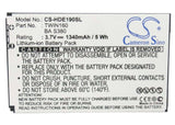 Battery For Htc Hero, Hero 100, Hero 130 3.7v, 1340mah - 4.96wh Batteries for Electronics Cameron Sino Technology Limited   