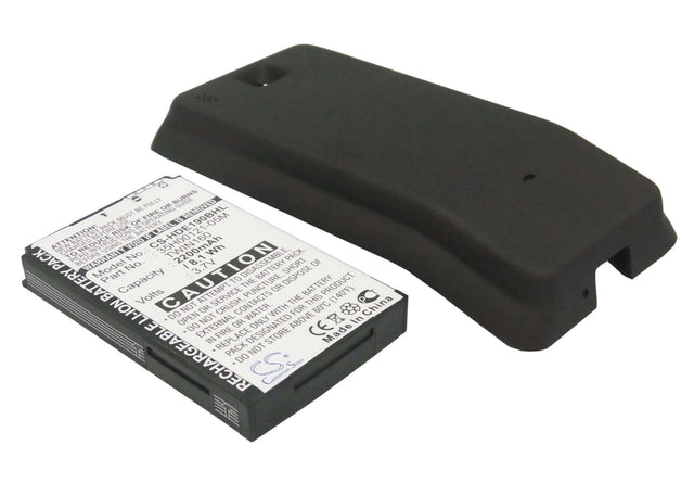 Battery For Htc Hero, Hero 100, Hero 130, Black Back Cover 3.7v, 2200mah - 8.14wh Batteries for Electronics Cameron Sino Technology Limited   