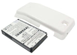 Battery For Htc Hero, Hero 100, Hero 130, White Back Cover 3.7v, 2200mah - 8.14wh Batteries for Electronics Cameron Sino Technology Limited   