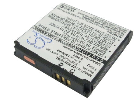 Battery For Htc Magic, Sapphire 100, A6161 3.7v, 1340mah - 4.96wh Batteries for Electronics Cameron Sino Technology Limited (Suspended)   