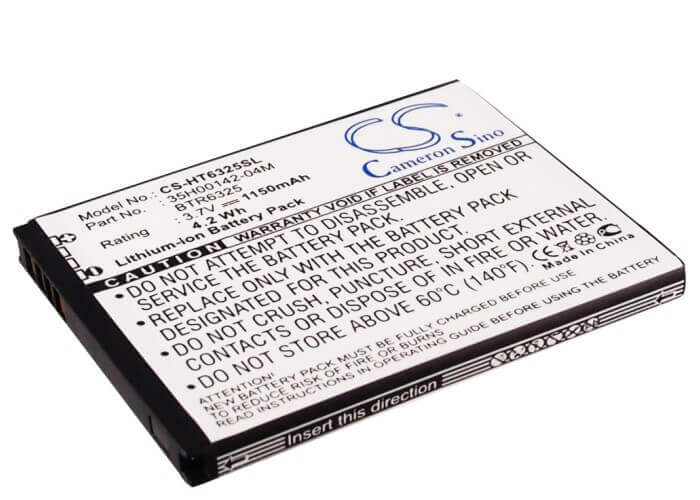 Battery For Htc Merge, Lexikon, Adr6325 3.7v, 1150mah - 4.26wh Mobile, SmartPhone Cameron Sino Technology Limited   