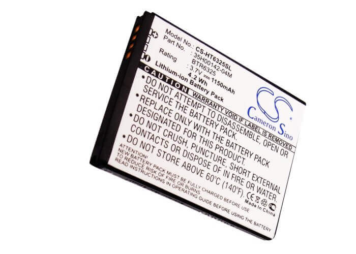 Battery For Htc Merge, Lexikon, Adr6325 3.7v, 1150mah - 4.26wh Mobile, SmartPhone Cameron Sino Technology Limited   