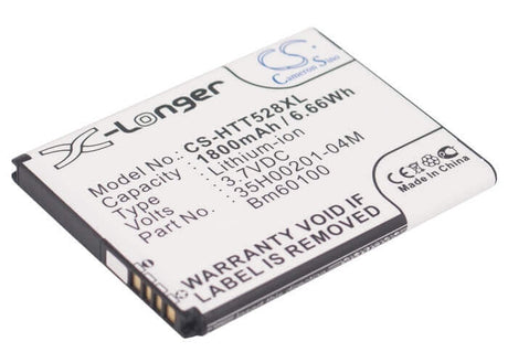 Battery For Htc One St, One Su, One Sc 3.8v, 1800mah - 6.84wh Batteries for Electronics Cameron Sino Technology Limited   