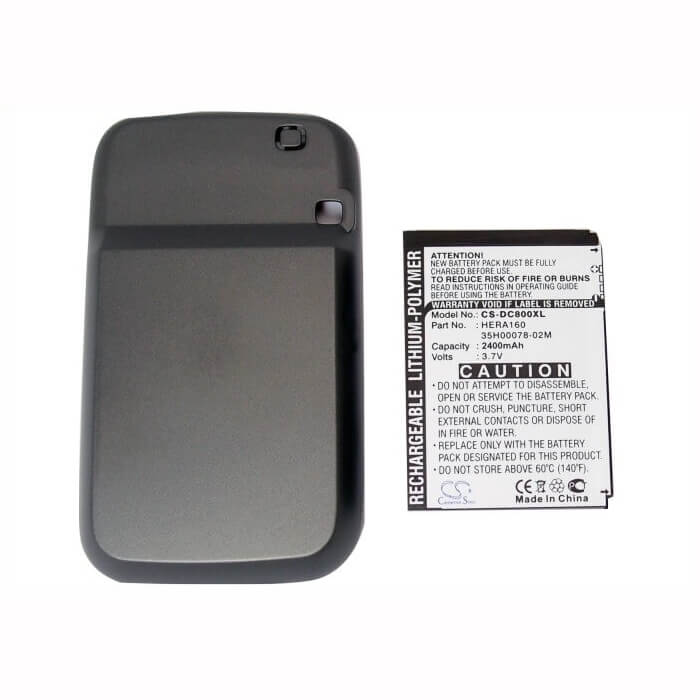 Battery For Htc P4350, Herald 100 3.7v, 2400mah - 8.88wh Batteries for Electronics Cameron Sino Technology Limited   