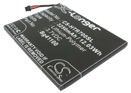 Battery For Htc R7 3.7v, 3250mah - 12.03wh Tablet Cameron Sino Technology Limited   