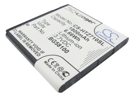 Battery For Htc Sensation, Z710e, Mytouch 4g Slide 3.7v, 1800mah - 6.66wh Batteries for Electronics Cameron Sino Technology Limited   