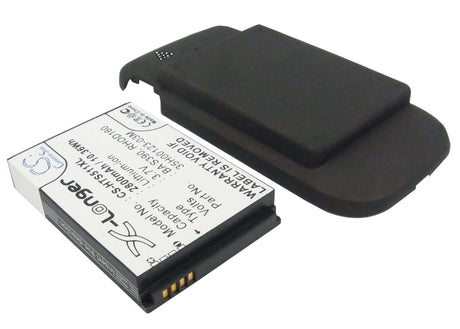 Battery For Htc Snap, S511 3.7v, 2800mah - 10.36wh Batteries for Electronics Cameron Sino Technology Limited (Suspended)   