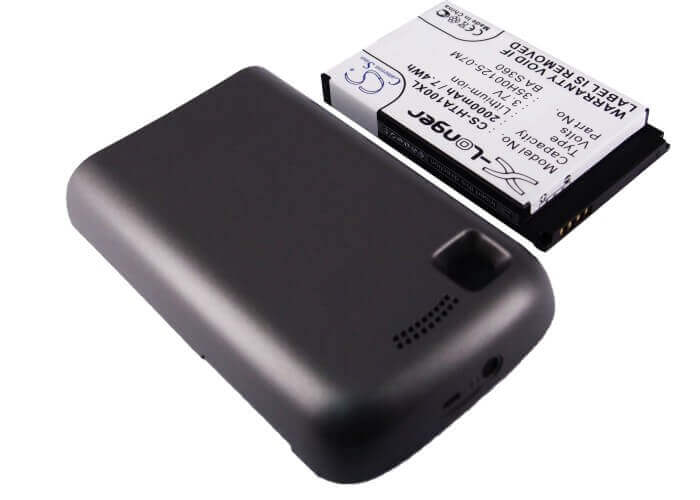 Battery For Htc Tatto, Clic100, A3288 3.7v, 2000mah - 7.40wh Batteries for Electronics Cameron Sino Technology Limited   