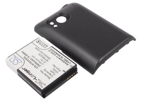 Battery For Htc Thunderbolt, Thunderbolt 4g, Adr6400 3.7v, 2400mah - 8.88wh Batteries for Electronics Cameron Sino Technology Limited (Suspended)   