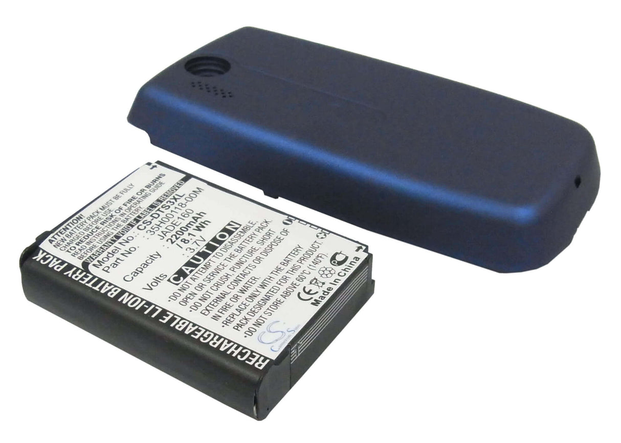 Battery For Htc Touch 3g, Jade, Jade 100 3.7v, 2200mah - 8.14wh Batteries for Electronics Cameron Sino Technology Limited   