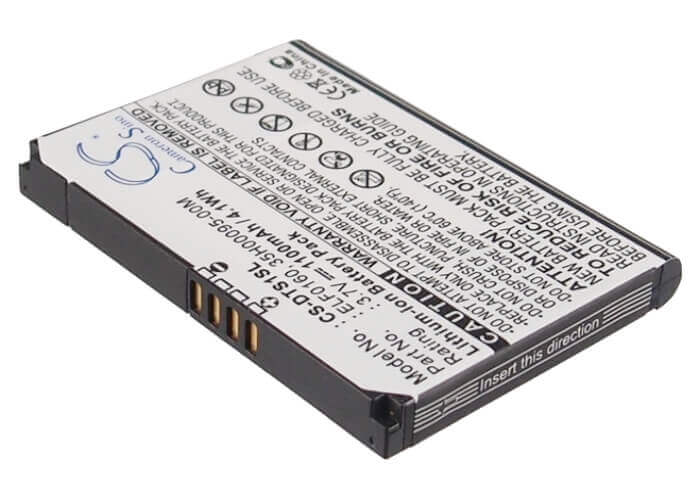 Battery For Htc Touch, P3050, P3450 3.7v, 1100mah - 4.07wh Batteries for Electronics Cameron Sino Technology Limited   