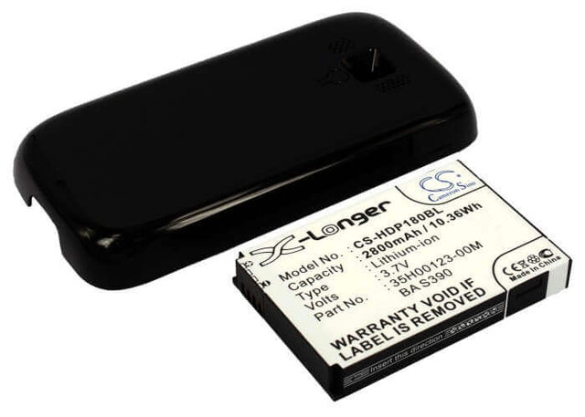 Battery For Htc Touch Pro 2, Touch Pro Ii, T7373, Black Back Cover 3.7v, 2800mah - 10.36wh Batteries for Electronics Cameron Sino Technology Limited (Suspended)   