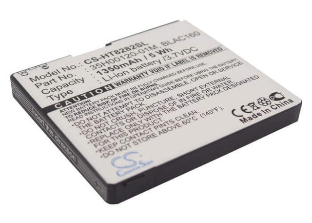 Battery For Htc Touch Pro Hd, Touch Hd, Blac100 3.7v, 1350mah - 5.00wh Batteries for Electronics Cameron Sino Technology Limited   