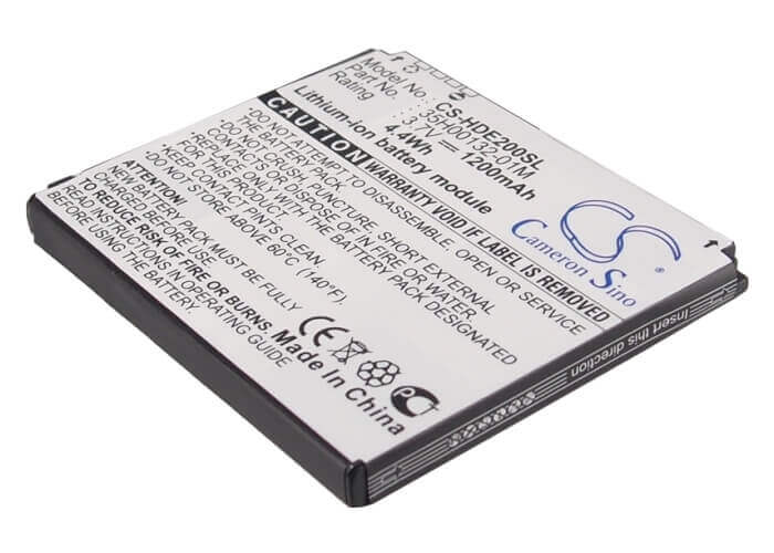 Battery For Htc Zoom 2, Dragon, Pb99100 3.7v, 1200mah - 4.44wh Batteries for Electronics Cameron Sino Technology Limited   