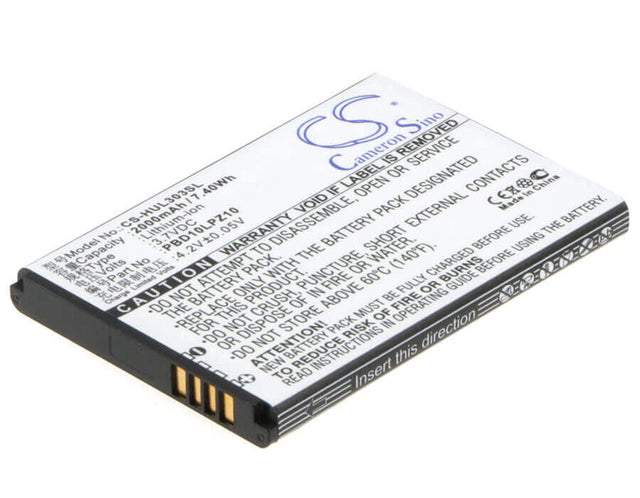 Battery For Huawei 303hw, Gl10p, 3.7v, 2000mah - 7.40wh Hotspot Cameron Sino Technology Limited   