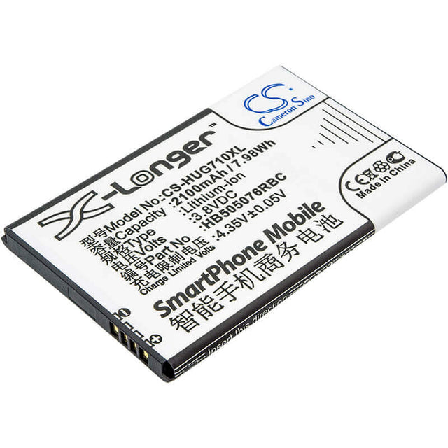 Battery For Huawei A199, Ascend G710, G606 3.8v, 2100mah - 7.98wh Batteries for Electronics Cameron Sino Technology Limited   