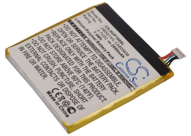 Battery For Huawei Ascend P1 Xl, U9200e, Ascend D1 Quad Xl 3.7v, 2000mah - 7.40wh Batteries for Electronics Cameron Sino Technology Limited   