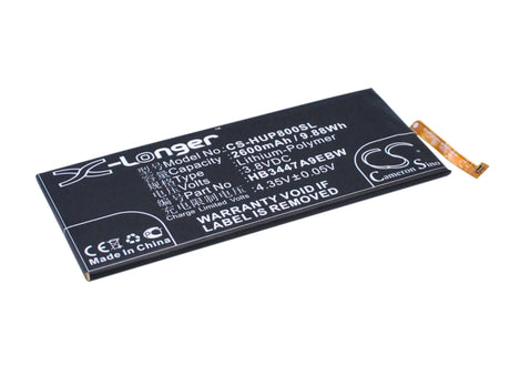 Battery For Huawei Ascend P8, P8, Gra-l09 3.8v, 2600mah - 9.88wh Batteries for Electronics Cameron Sino Technology Limited   