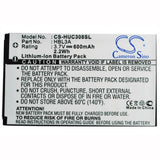 Battery For Huawei C3308, C2801, C2807 3.7v, 600mah - 2.22wh Batteries for Electronics Cameron Sino Technology Limited (Suspended)   